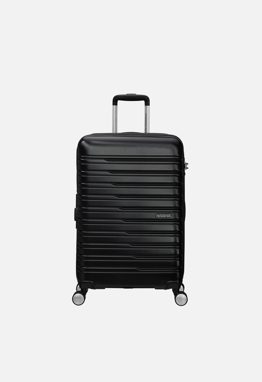 American Tourister - AT FLASHLINE SPINNER 67CM EXP TSA SHAD.BLACK