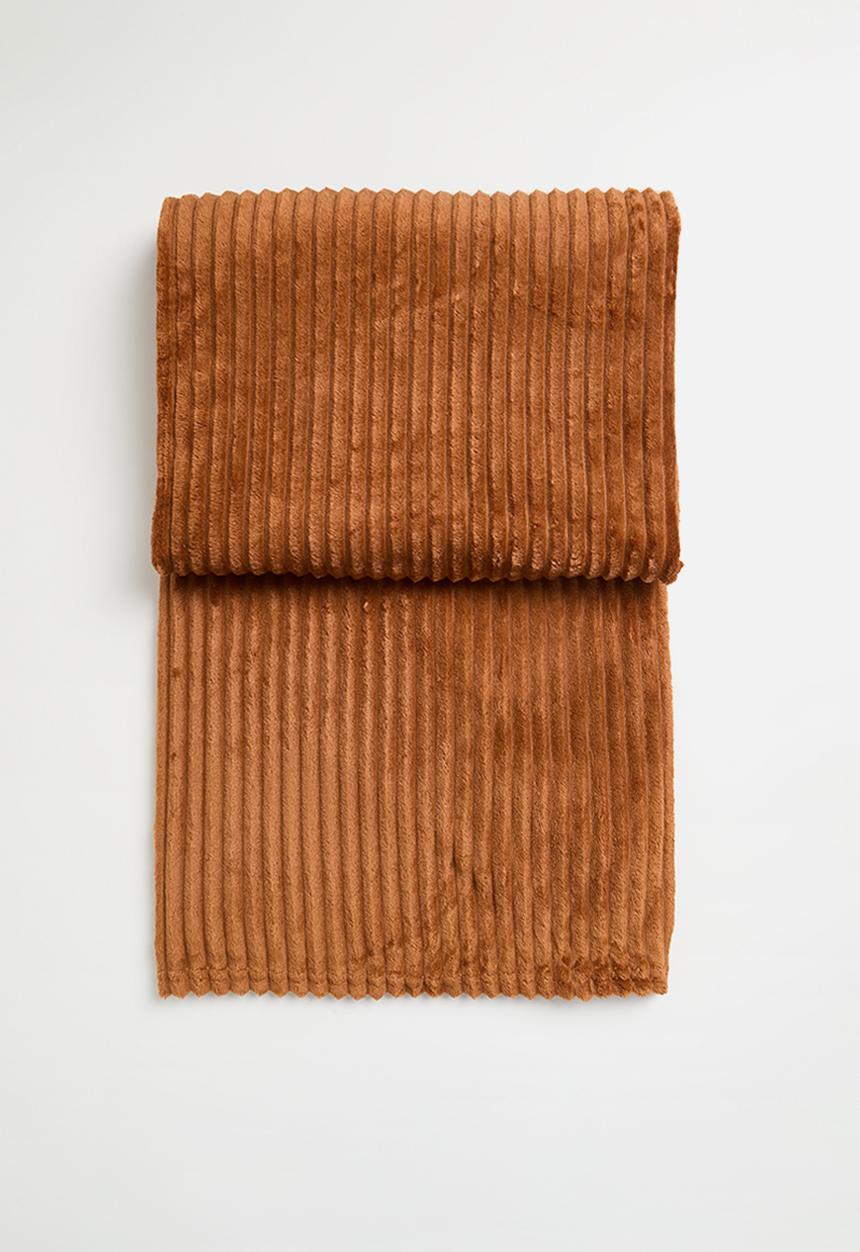 H&S - Elmwood Luxe Blanket 160x130 - Clay