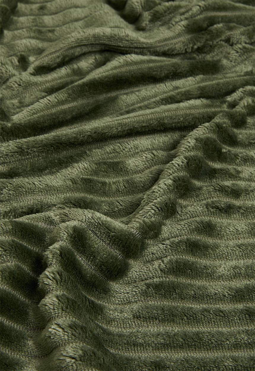 H&S - Elmwood Luxe Blanket 160x130 - Bark