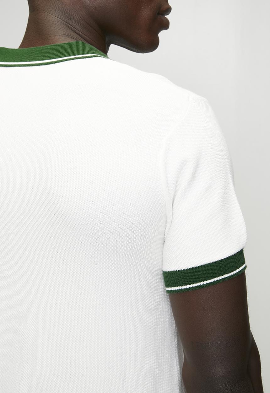 Levi’s® - Varsity flatknit polo - egret