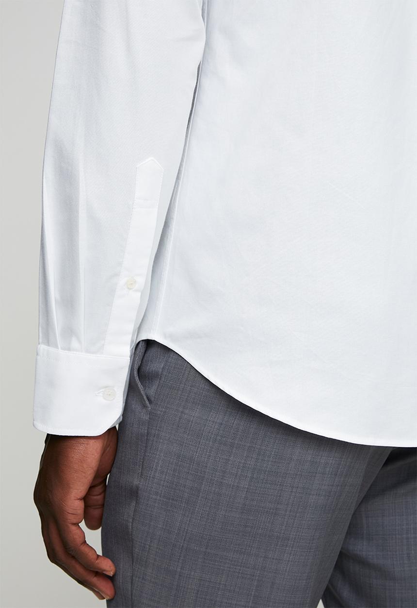 POLO - Iman Classic Oxford Long Sleeve Shirt - White
