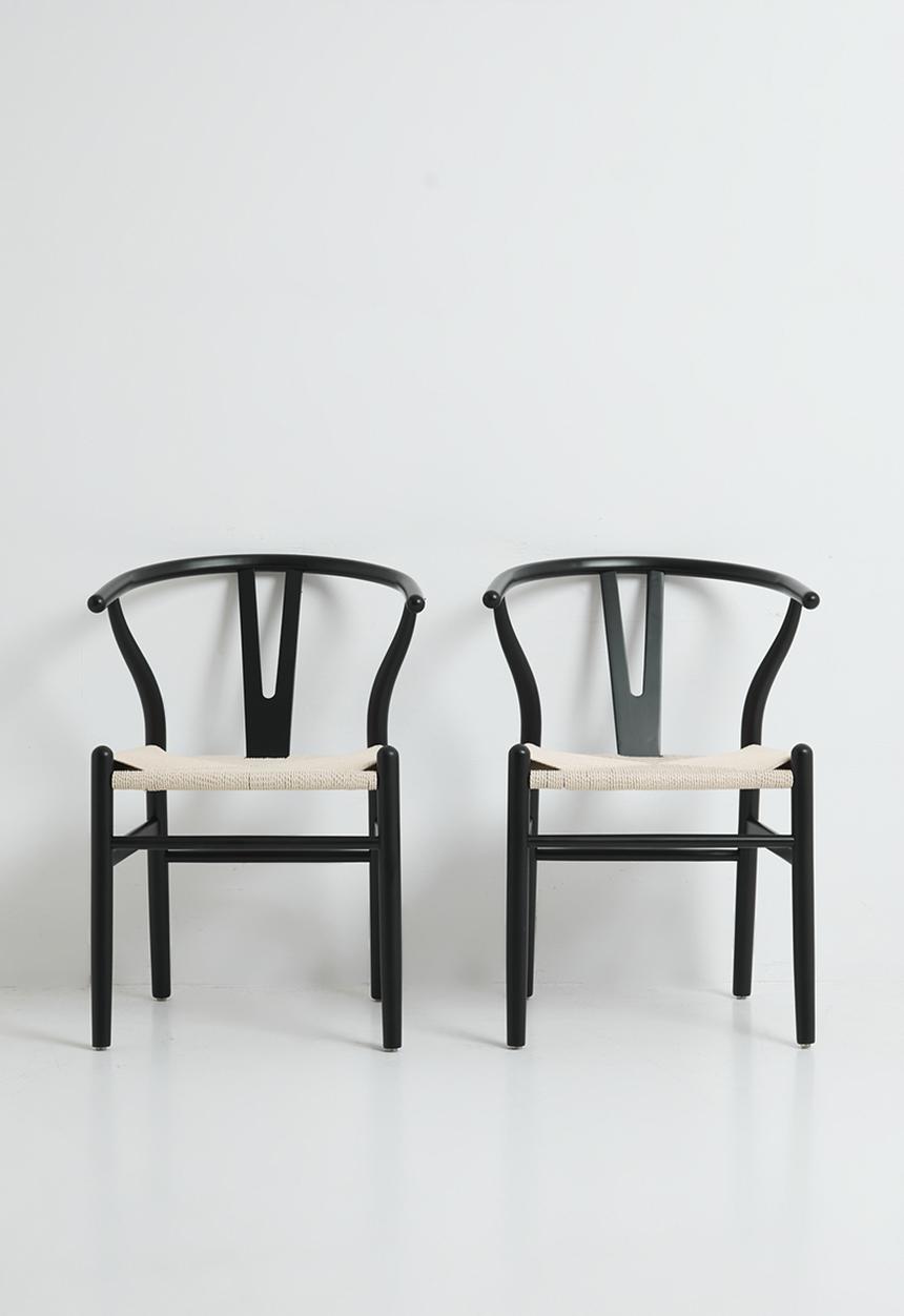 Sixth Floor - Harmony Dining Chair Set of 2 - Black