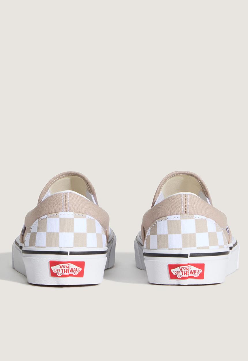 Vans - Classic Slip on - Colour Theory Checkerboard Mushroom