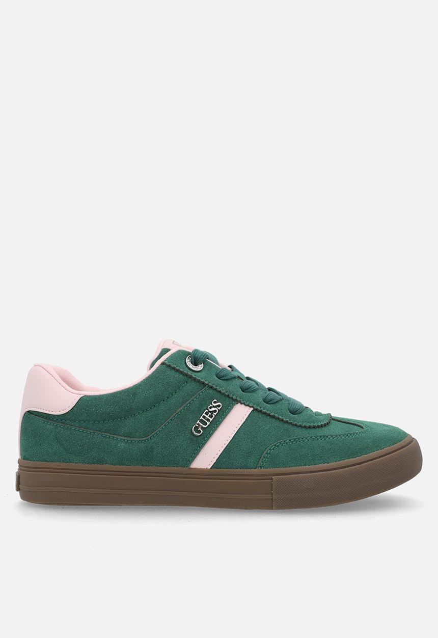 GUESS - Loui2 sneaker - green & light pink
