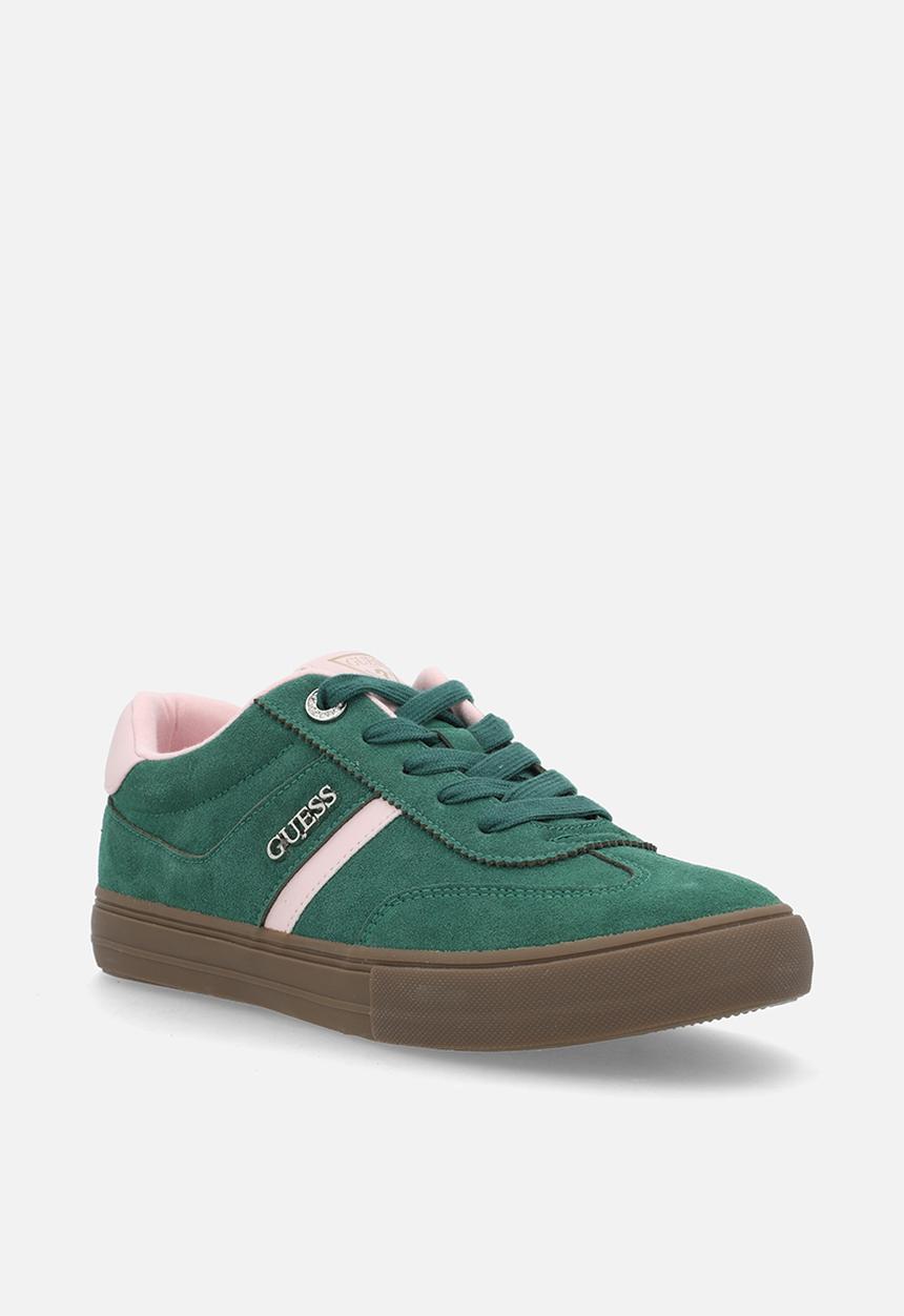 GUESS - Loui2 sneaker - green & light pink