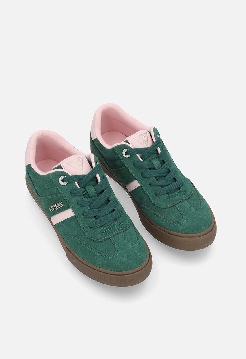 GUESS - Loui2 sneaker - green & light pink
