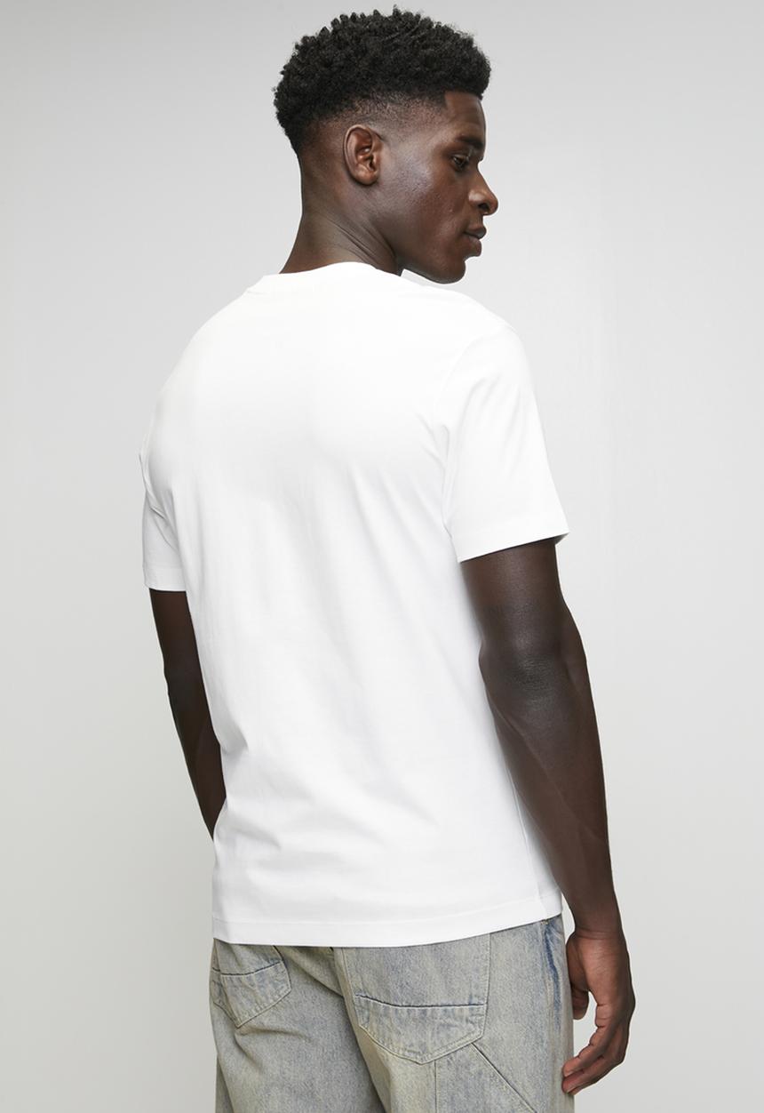 Replay - PIECE DYED HEAVY COTTON JERSEY - white 