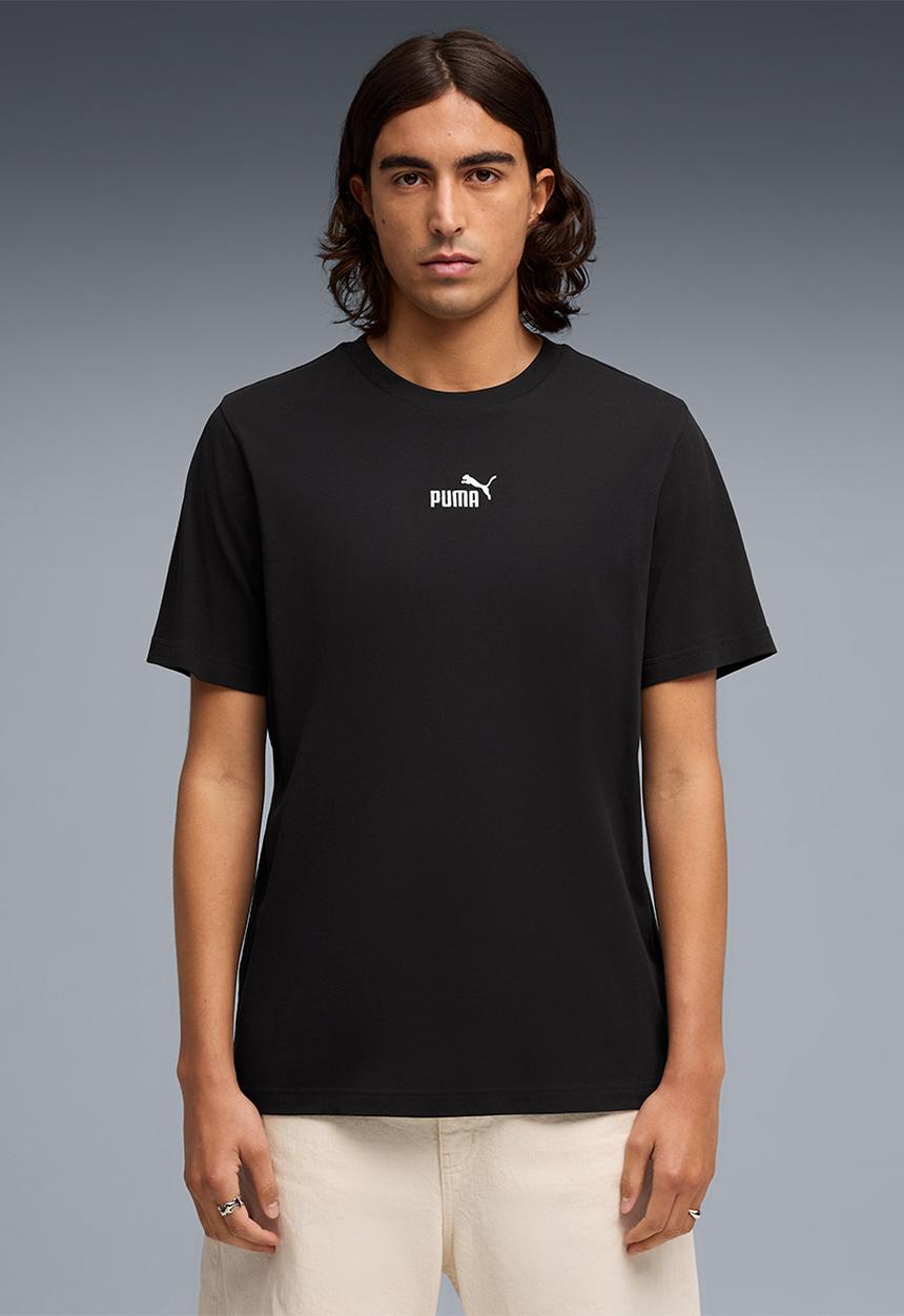 PUMA - ESS Small No.1 Logo centered Tee - Puma Black