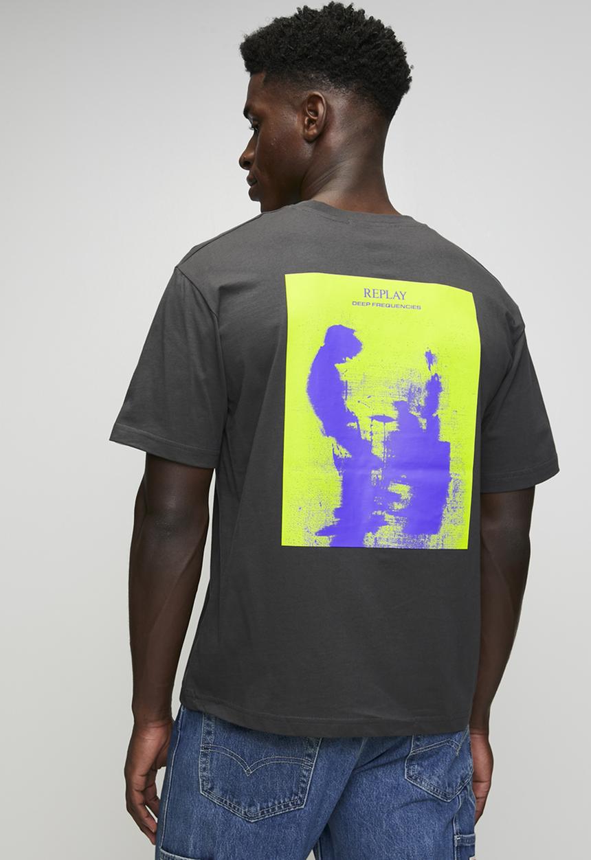 Replay - Rock And Rave Mood T-shirt - Black