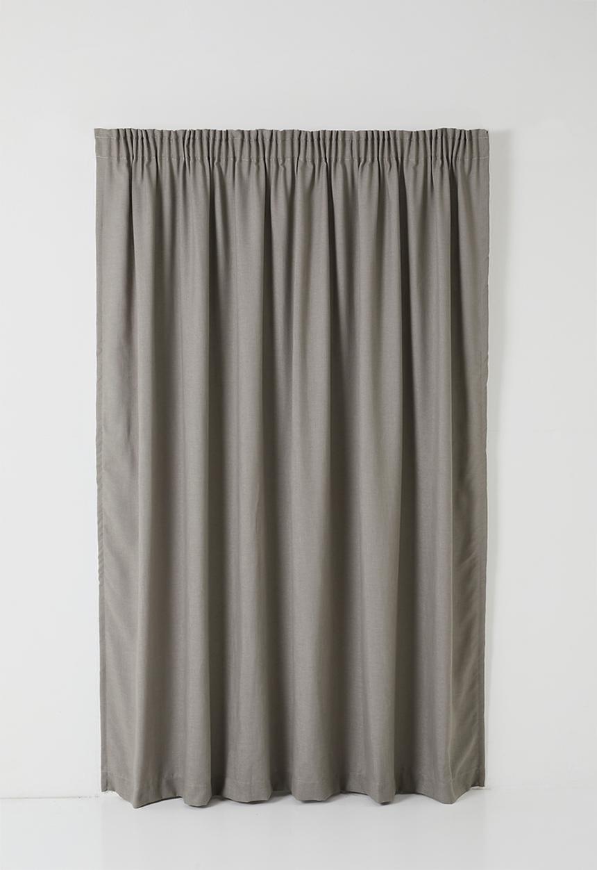 Sixth Floor - Lux Slub Lined Curtain Taped - Natural