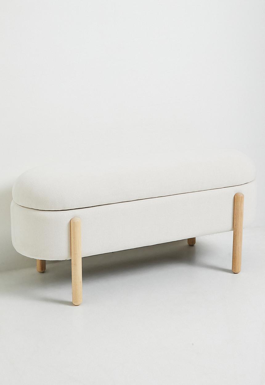 Sixth Floor - Gianna Storage Ottoman - Natural