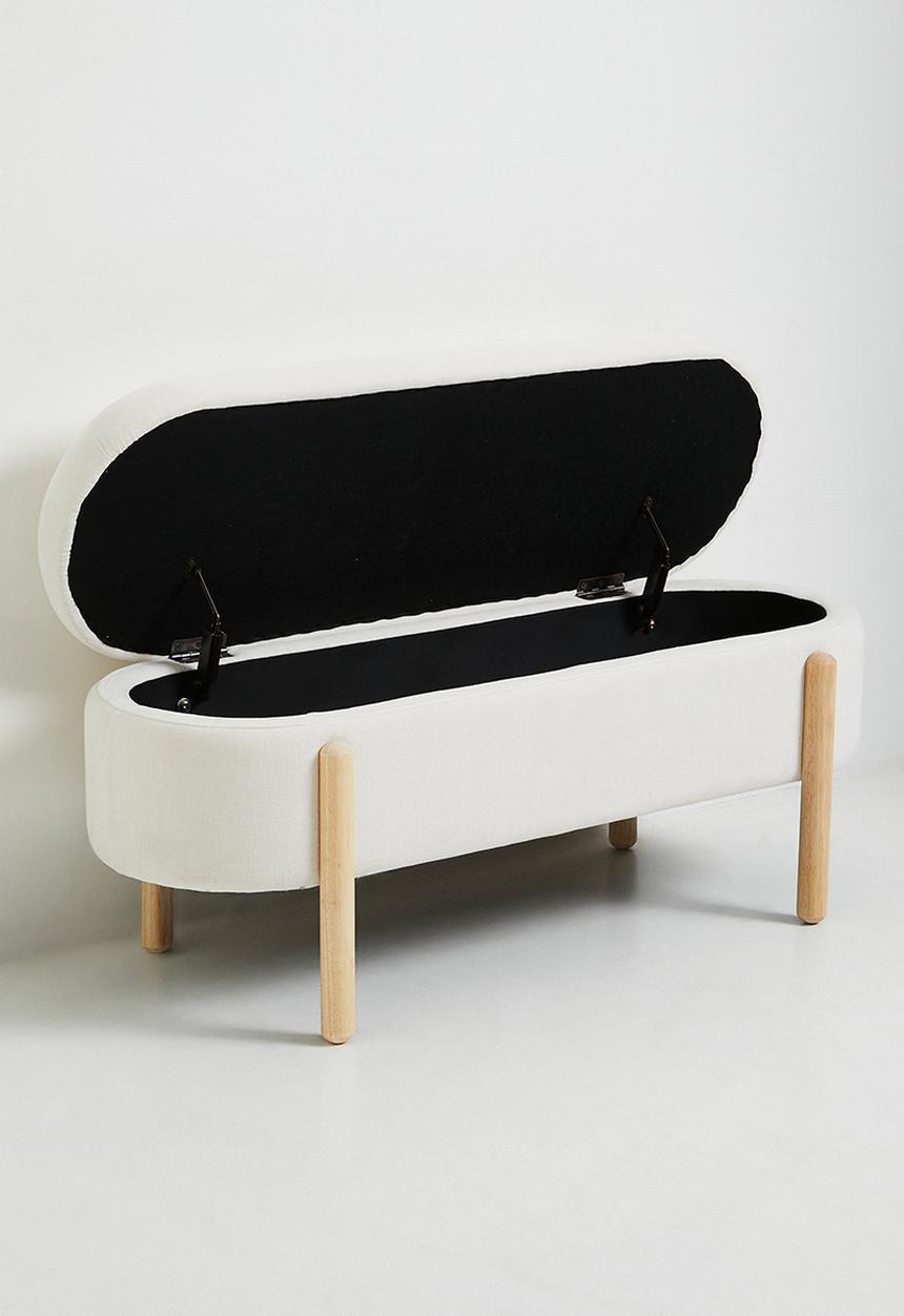 Sixth Floor - Gianna Storage Ottoman - Natural