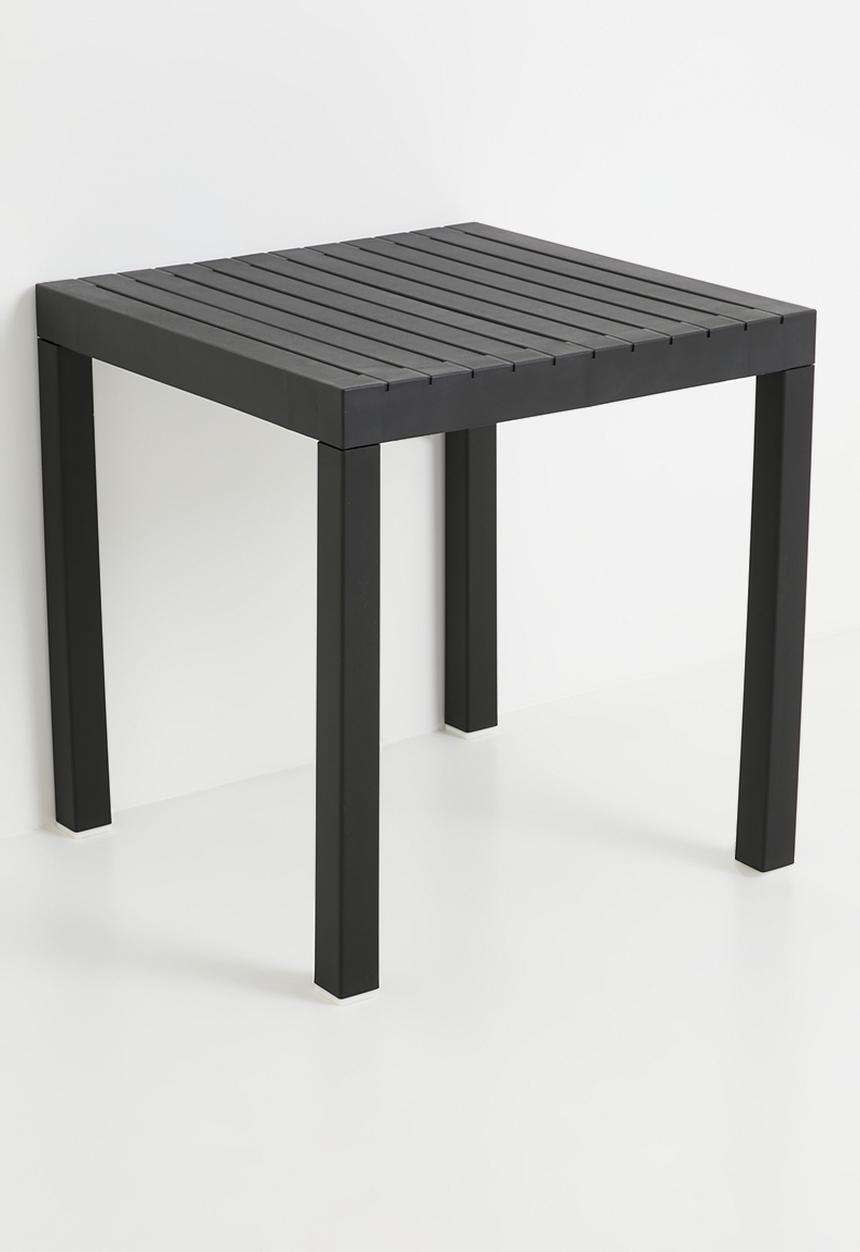 Sixth Floor - Eden Outdoor 4 Seater Table - Black
