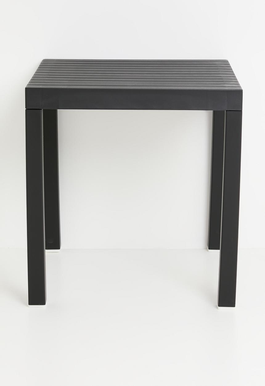 Sixth Floor - Eden Outdoor 4 Seater Table - Black
