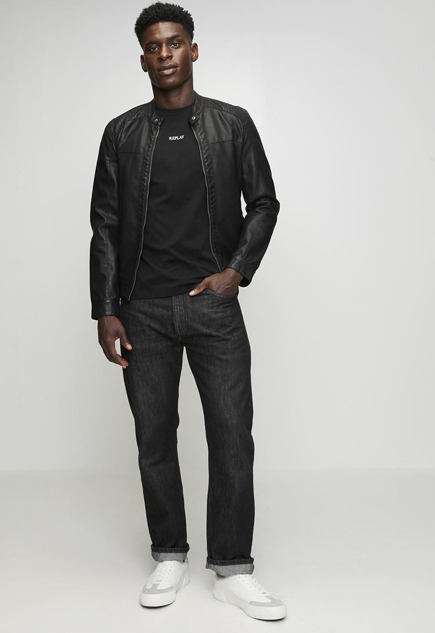 Replay - Basic Crew Neck Tee – Black