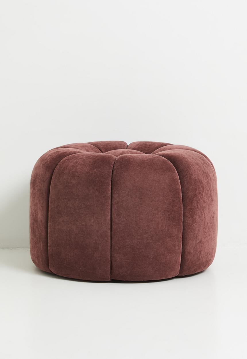 Sixth Floor - Madeline Ottoman - Mauve