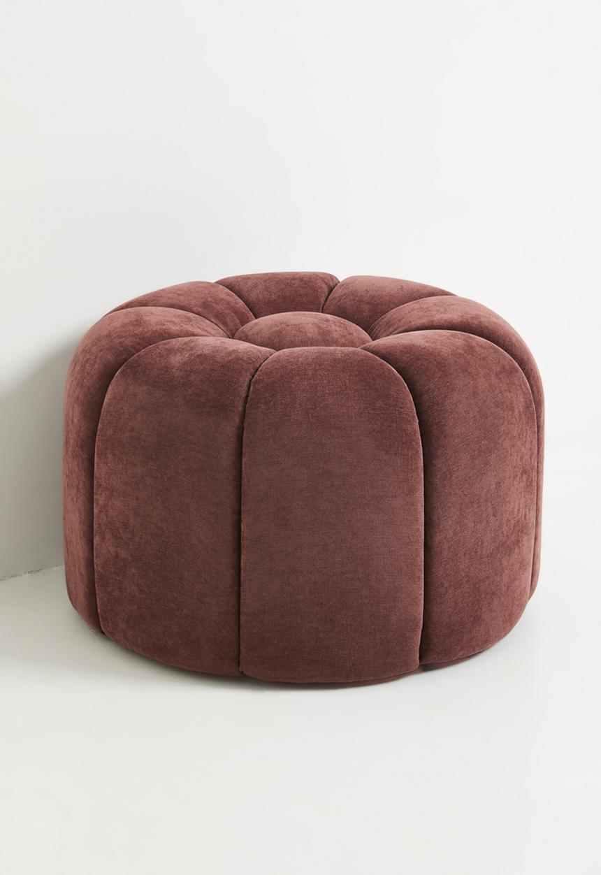 Sixth Floor - Madeline Ottoman - Mauve