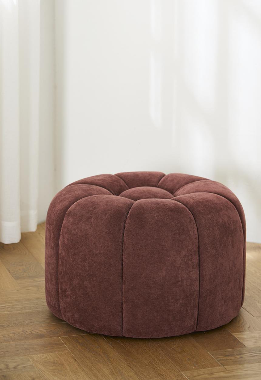 Sixth Floor - Madeline Ottoman - Mauve