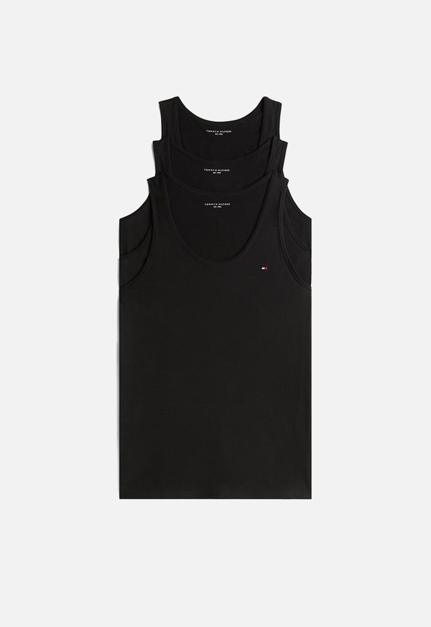 Tommy Hilfiger - 3 Pack Tank Top - Black