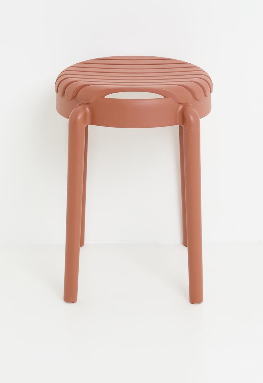Sixth Floor - Orin Stool - Rust