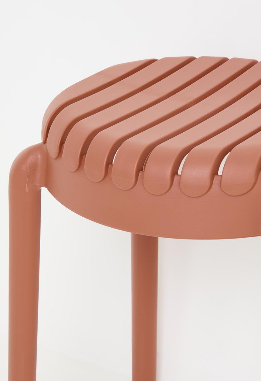 Sixth Floor - Orin Stool - Rust