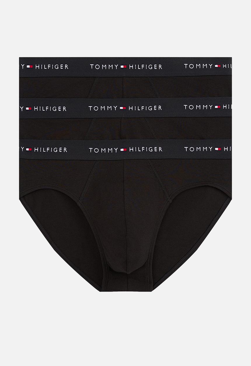 Tommy Hilfiger - 3 Pack Brief Dtm - Black