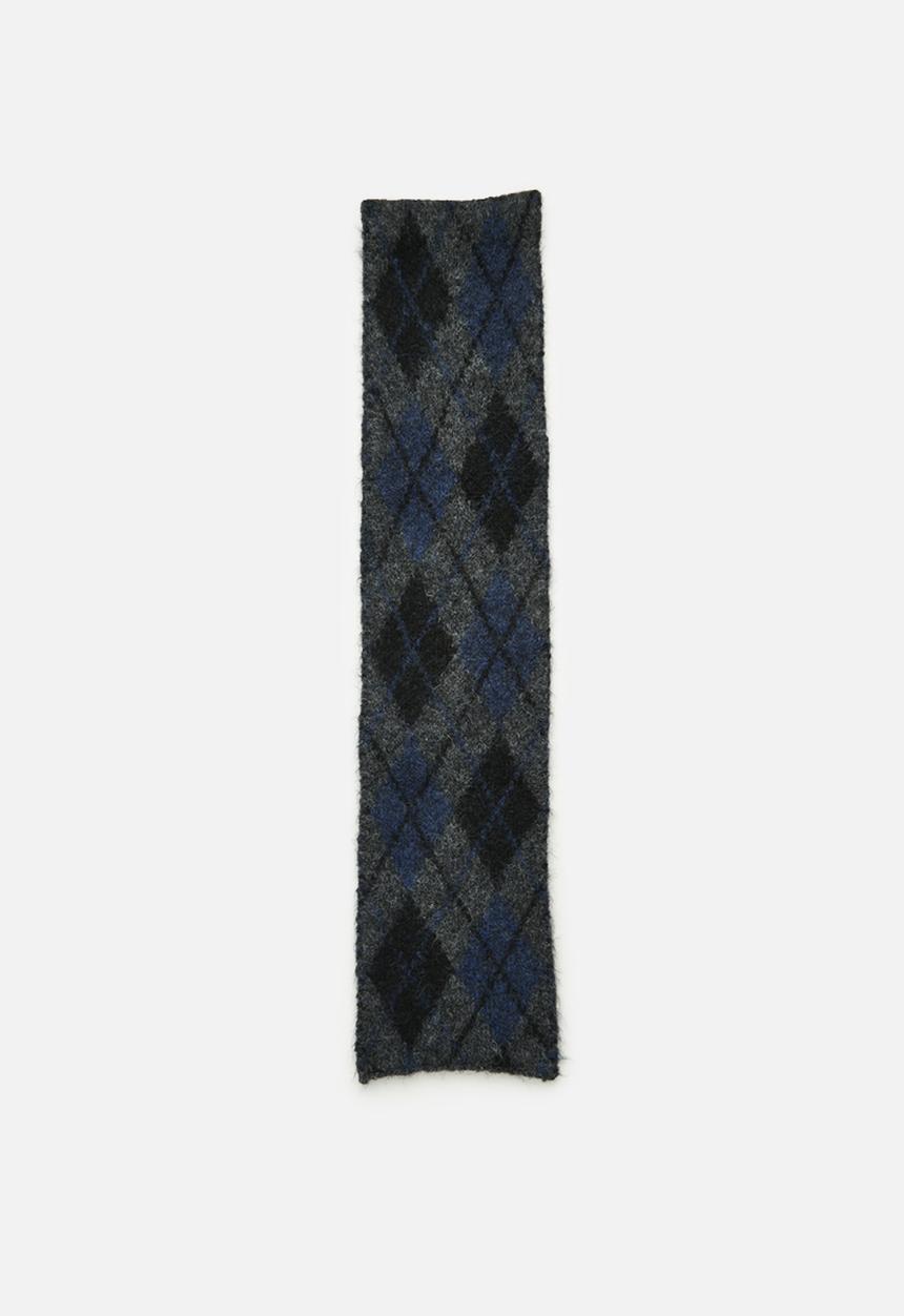 MANGO - Rombos scarf - blue