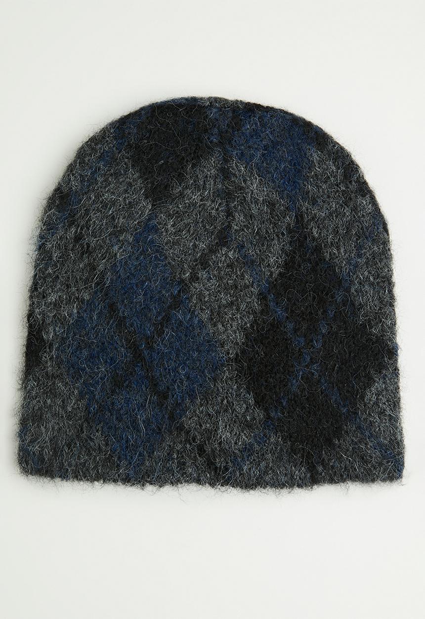 MANGO - Rombos beanie - blue