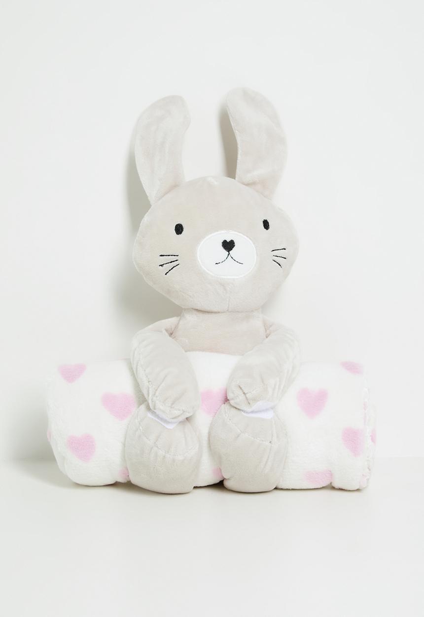 H&S - Bunny Blanket combo - Ivory