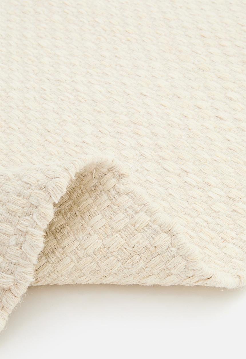 Sixth Floor - Kaiser Handwoven Wool Blend Rug Ivory