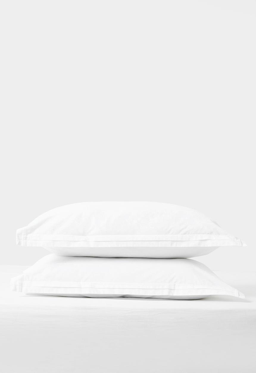 Sixth Floor - Cotton Pleated Oxford 2pk Std Pillowcase