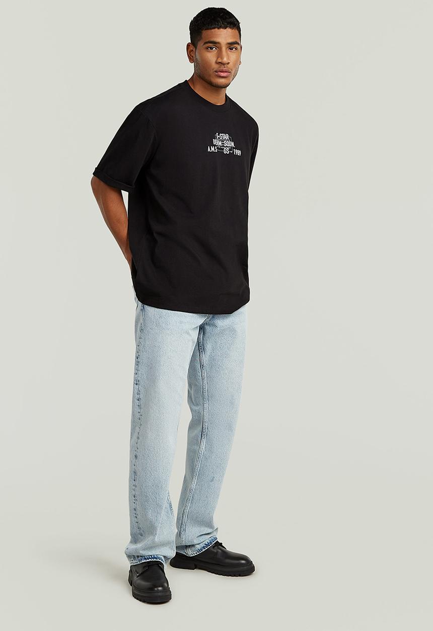 G-STAR - Multi Technique Gr Relaxed R T - Black 