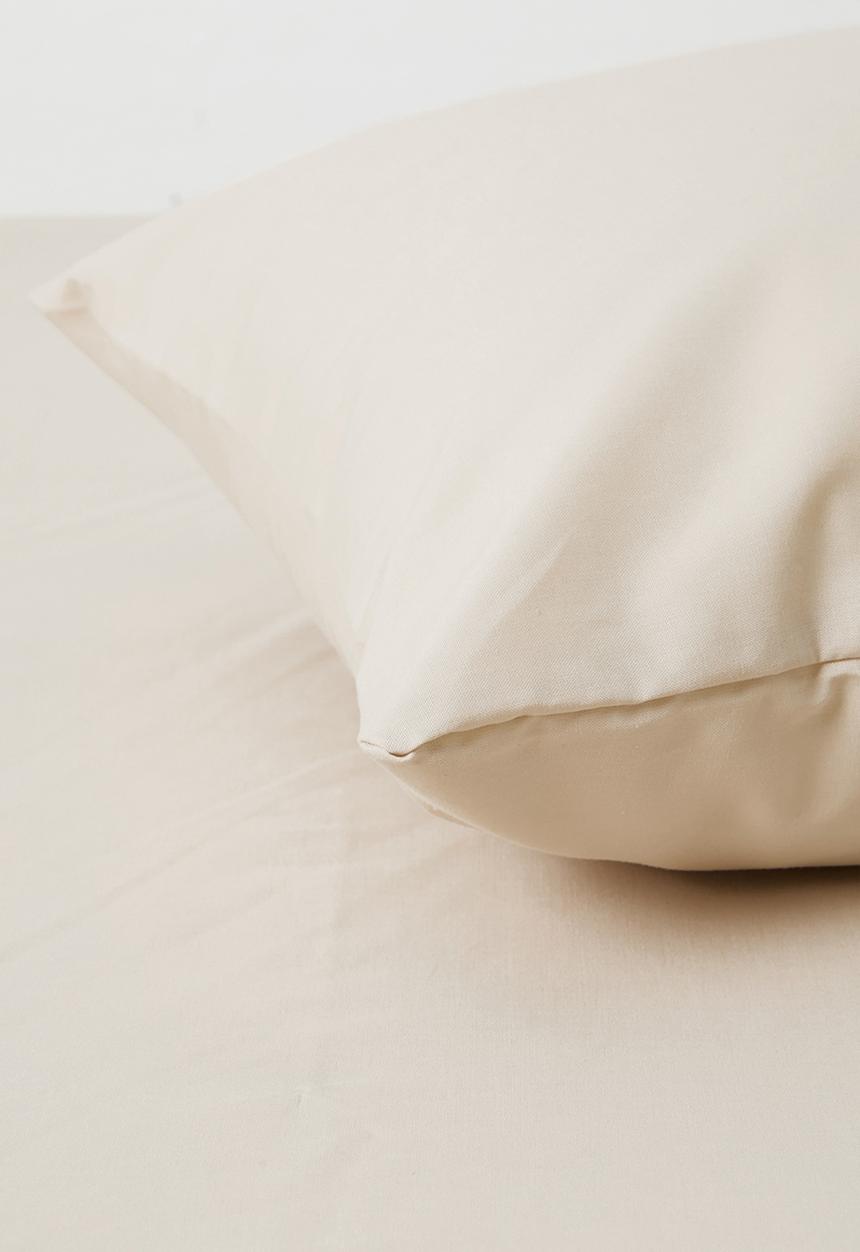 Sixth Floor - 144 tc 100% cotton std 2pk pillowcase stone