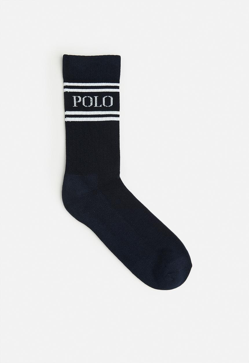 POLO - Polo Sport Logo Crew Sock – Navy