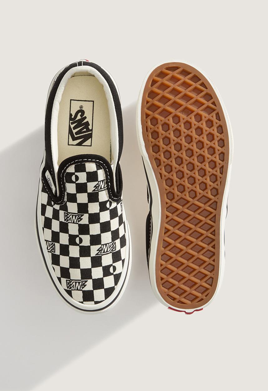 Vans - Classic slip-on - geo check black/white