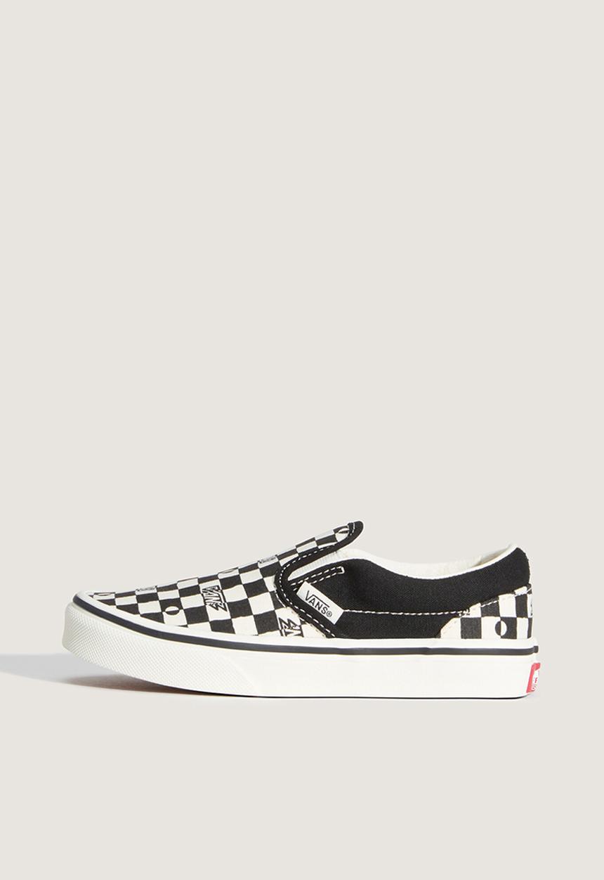Vans - Classic slip-on - geo check black/white