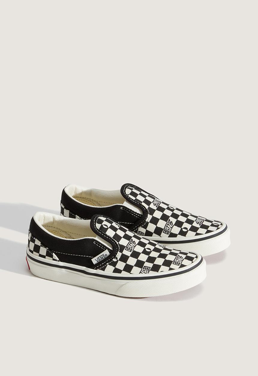 Vans - Classic slip-on - geo check black/white