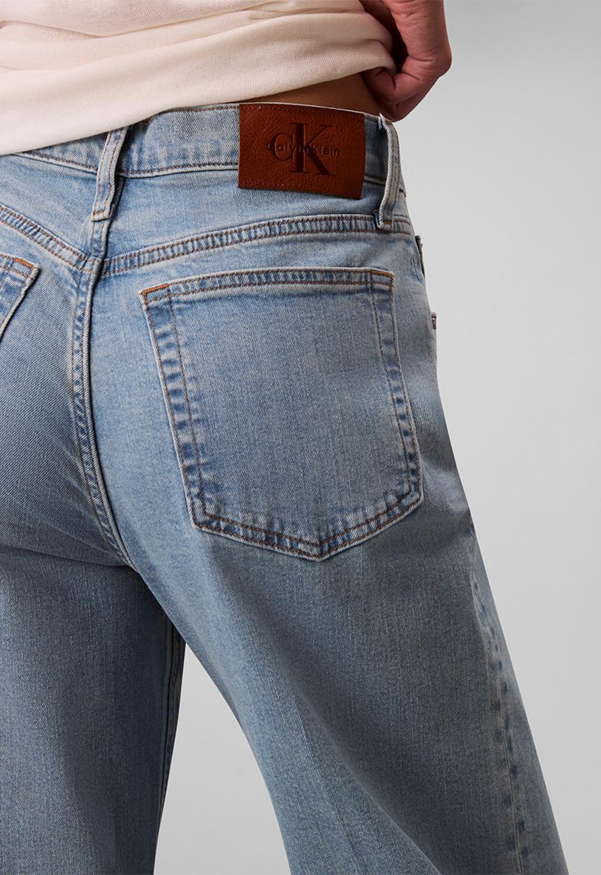 Calvin Klein - Ultra high wide leg robins egg - robins egg