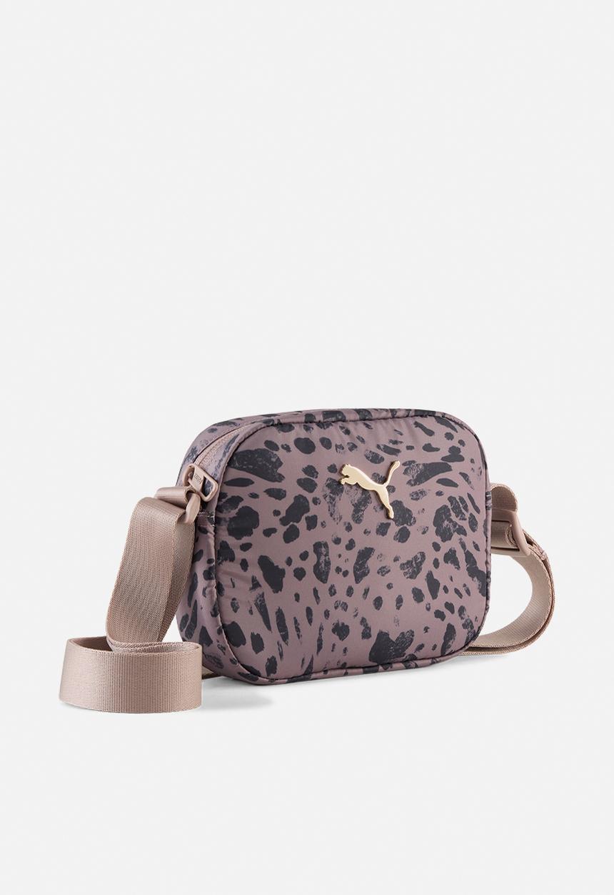 PUMA - Pop crossbody bag- sandstone-animal aop