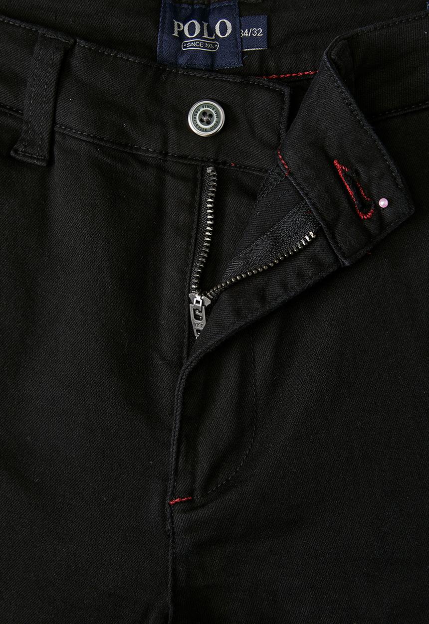 POLO - Adam Quarter Slant Straight Leg Denim - Black