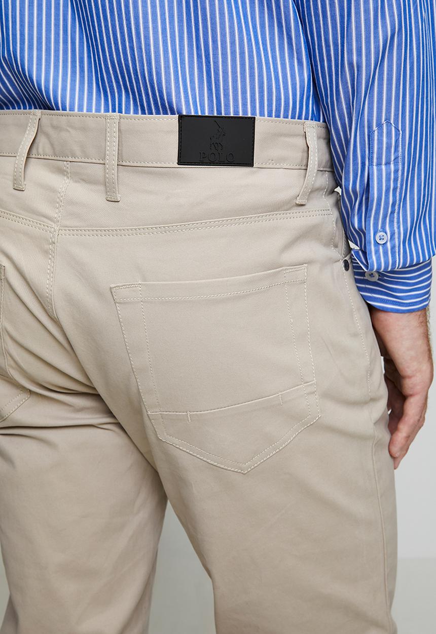 POLO - Ethan Essential 5 Pocket Trouser - Bone