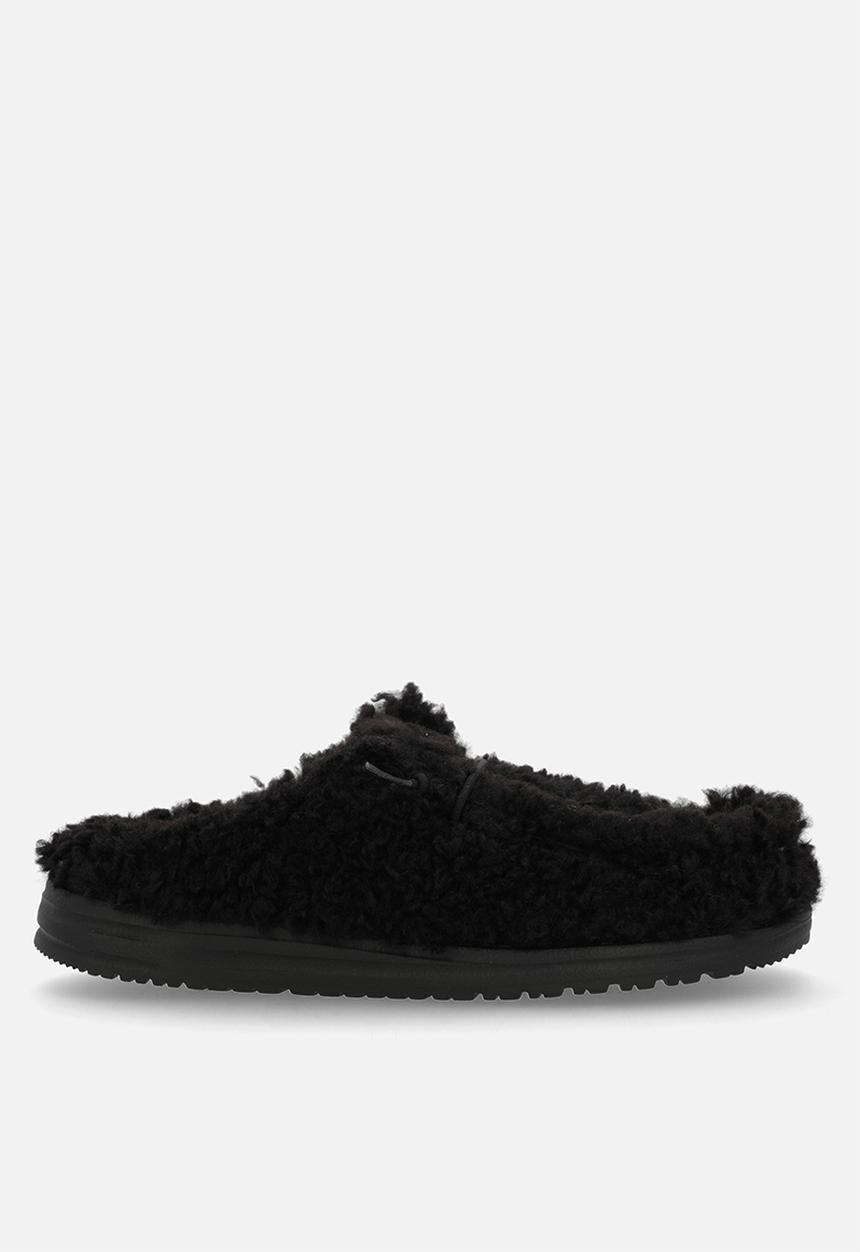 Hey Dude - Wally Slipper - Black/Black