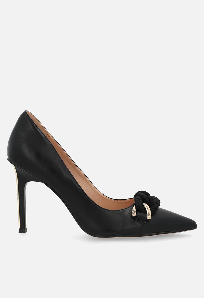 Nine West - Adelaide court heel - black
