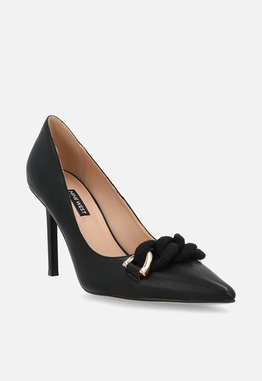 Nine West - Adelaide court heel - black