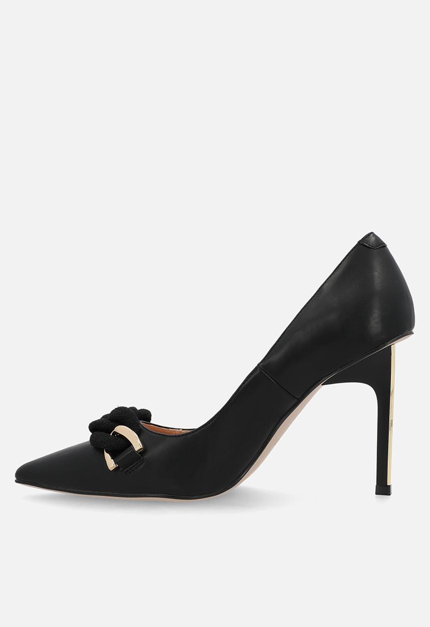 Nine West - Adelaide court heel - black