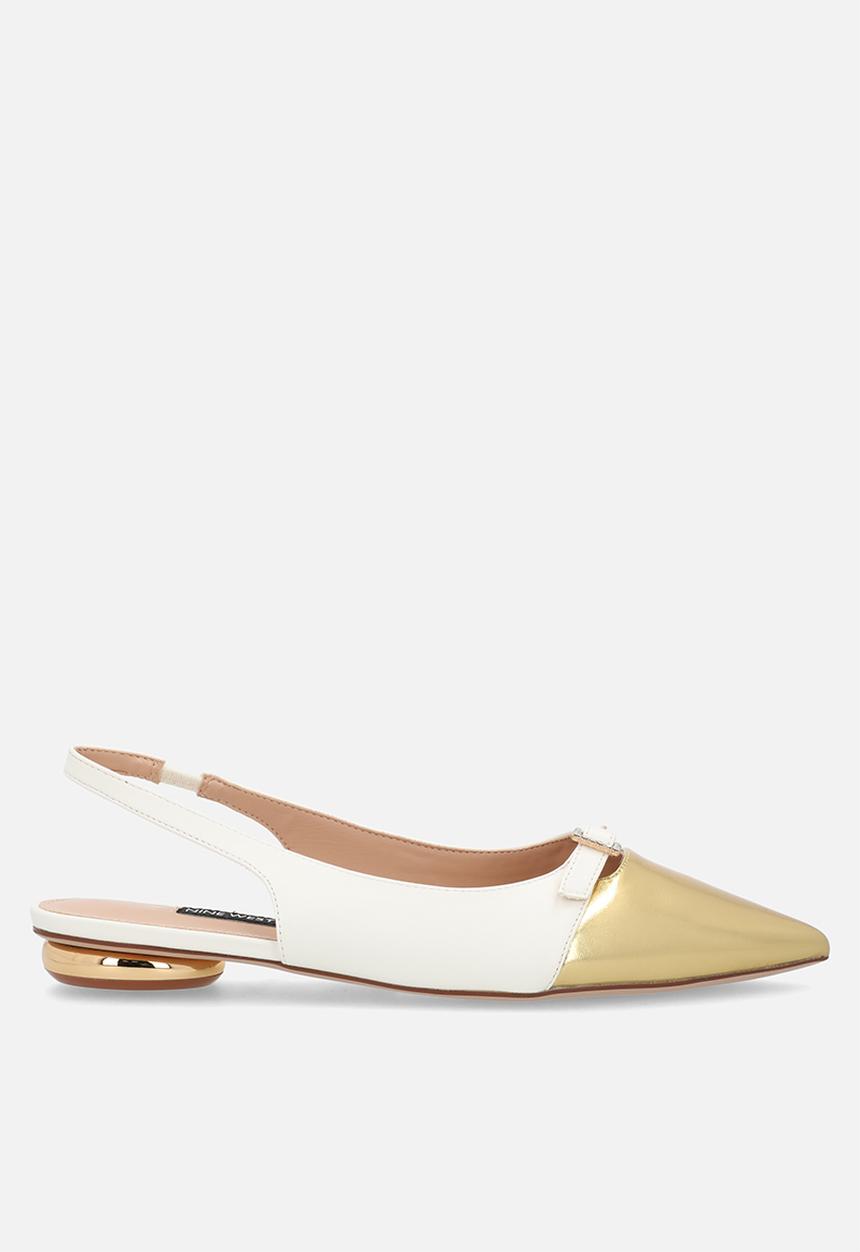 Nine West - Lucida slingback - white