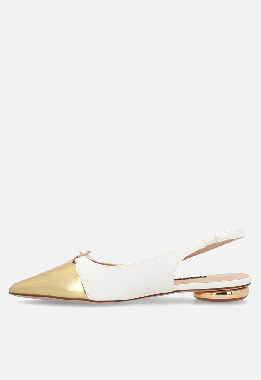 Nine West - Lucida slingback - white