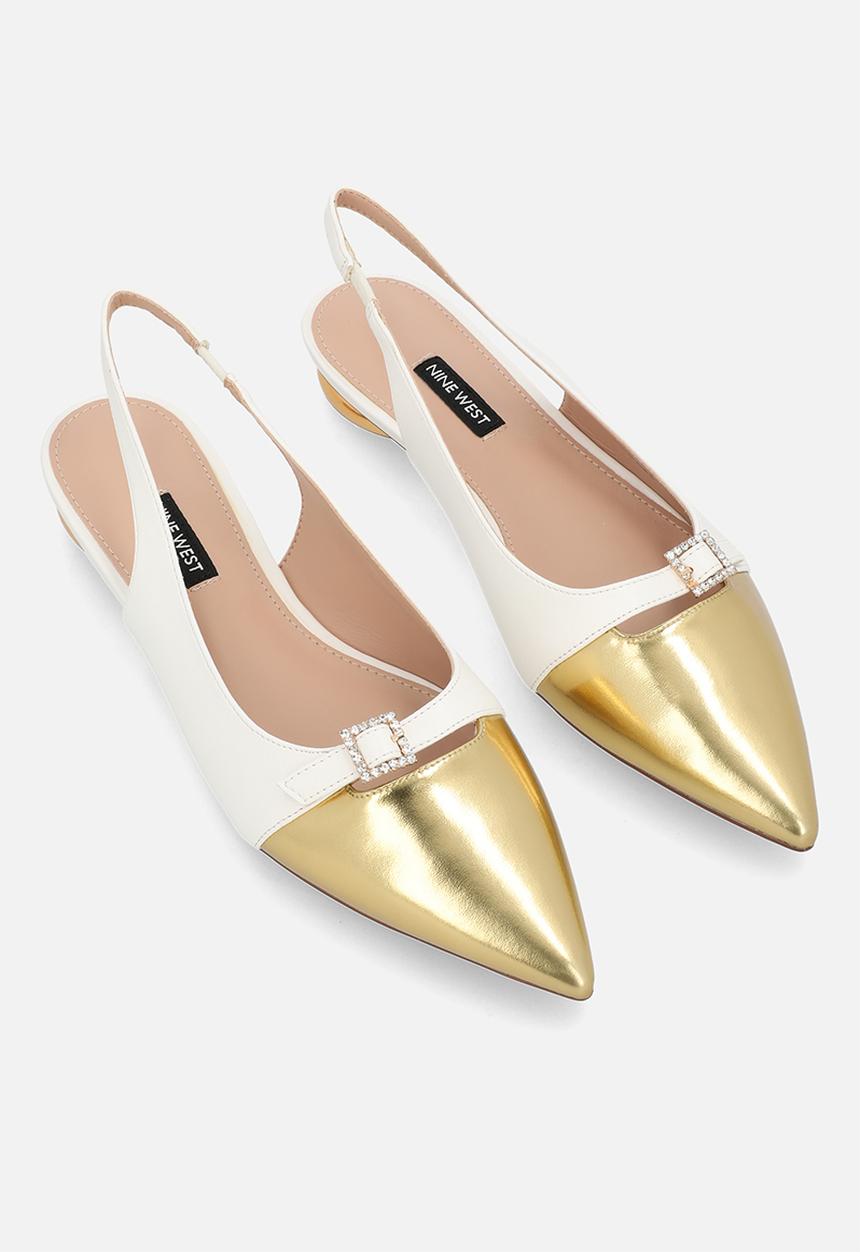 Nine West - Lucida slingback - white