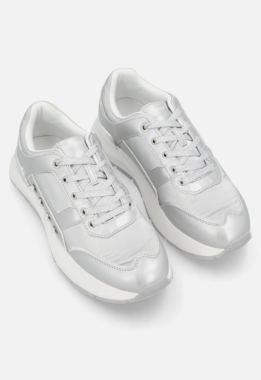 Nine West - Malia sneaker - silver