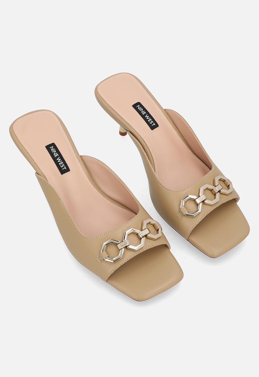 Nine West - Barr Mule Heel - Neutral